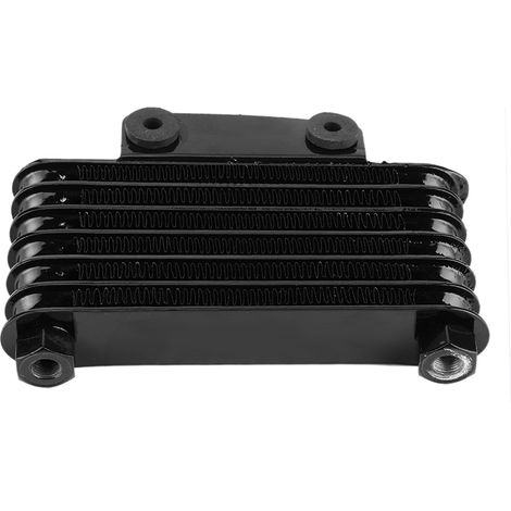 Radiateur de Refroidissement d'Huile Moteur 7 Rangs Universel pour Moto 125-250CC, Cross, Quad, Refroidisseur d'Huile en Aluminium, Compatible Dirt Bike et ATV (1/5)