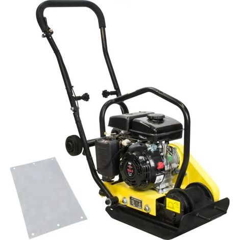 Güde – Plaque vibrante 53,4 kg – Puissance 1,5 kW – Force de compactage 8,5 kN – Pour béton armé et terrains accidentés