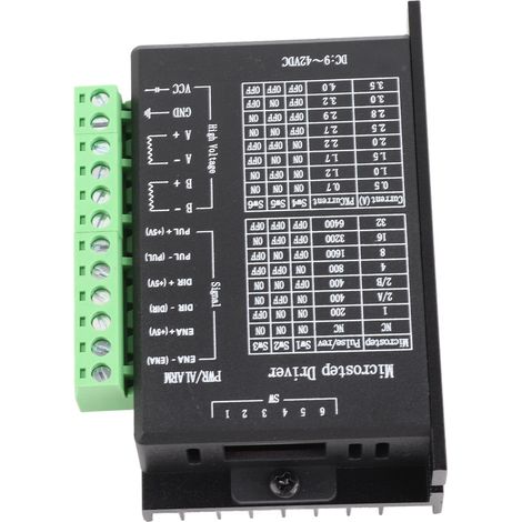 1 module de commande de moteur pas à pas CC 9-40 V 160 W 0,5-4 A, 32 micropas (1/5)