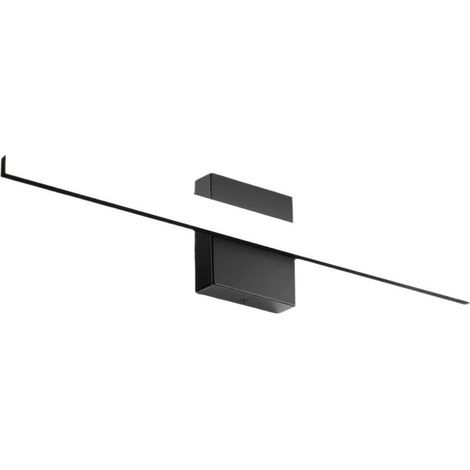 Noir,Luminaires de Salle de Bain à LED 9 W, Éclairage de Vanité à LED de 40cm, Interrupteur Chaînette 1100 lm pour Salles Bains Dressings et les Espaces de Vie (1/5)