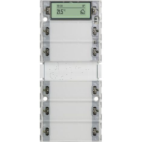 Gira Bouton-poussoir sensitif 3 Plus 5f (2+3) KNX System 55 [514500], 5145 00