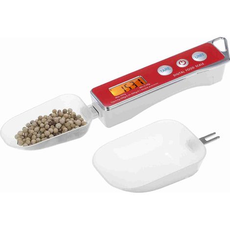 1 Balance Cuillère Électronique, Fonction Tare, Multi-Unités, Cuillère Détachable, Pour Cuisine Et Bijoux (1/5)