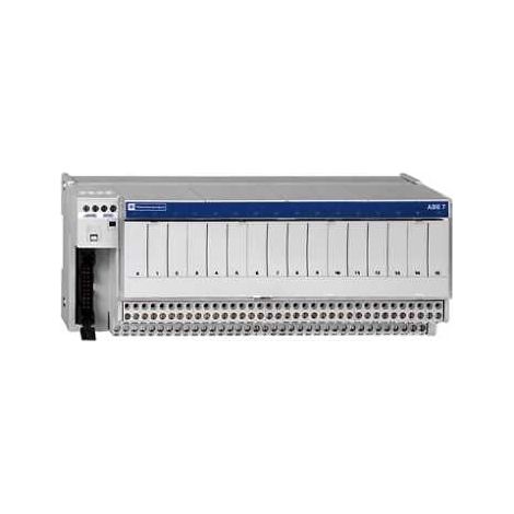 Sottobase - Relè elettromeccanici saldati ABE7 - 16 canali - Relè 10 mm - ABE7R16T210