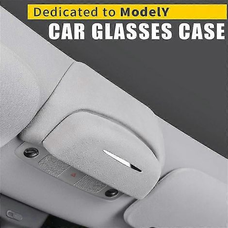 Étui porte-lunettes de voiture pour Tesla Model Y 2017-2022, modèle standard (1/3)