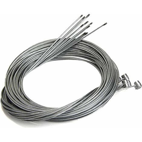 10 câbles de frein internes universels pour vélo, 1,75 mètre de câble de frein interne pour vélo, adaptés aux VTT et aux vélos de route, câble de remplacement pour VTT.