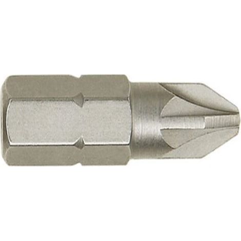 IRWIN 10504342 - Pozidriv Pz2 TIN - 1/4 pulgadas/25 mm, 10 uds.