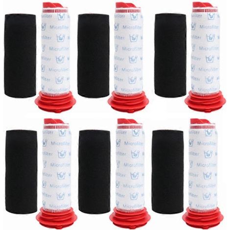Ersatz-HEPA-/Schaumstofffilter-Set für die wiederaufladbaren Akku-Staubsauger der Bosch Athlet Serie BCH6, BCH65PET und BCH6L2560 (1/5)