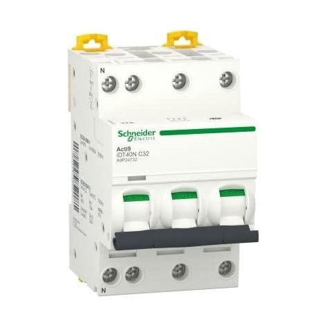 Schneider Electric Acti9 iDT40N Sicherungsautomat 32A 400V 3-polig
