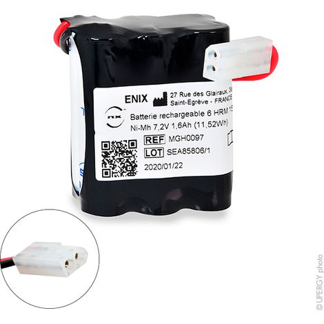 NX - Batterie médicale rechargeable  SECA 757 6S1P 7.2V 1600mAh MOLEX
