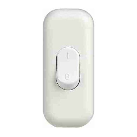 Interruptor volante blanco BTI62B Serie 62 - 2A
