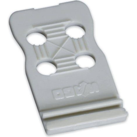 Plaque de décharge de traction WAGO 733-128 gris clair Contenu: 100 pc(s) S12965