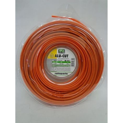 Ratioparts Fil de Nylon 3 mm en Aluminium coudé 60 m - 006,352