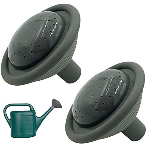 CSPARKV 7x9cm 2 × Garden Watering Can Rose Head, Plastic Replacement Watering Can Bottle Sprinkler Nozzle for Garden Watering Can for Water Bottles Household Watering Tool for Potted Plants