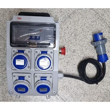 ROSI 2240E-PF QUADRO ELETTRICO 4P CE 220V PULS EMER (1/2)