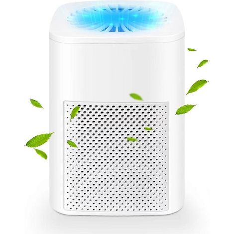 Purificatore d'aria per allergie e asma, purificatore d'aria per camera da letto, mini purificatore d'aria per casa, polvere, animali domestici, interni, ufficio, stanze piccole, purificatore d'aria p