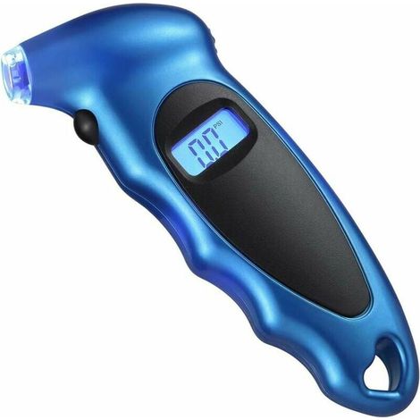Green Mobility-Digital Pneu Pression manomètre Voiture Camion Pneu Pression Checker rétro-éclairé LCD et antidérapant Grip (1/5)