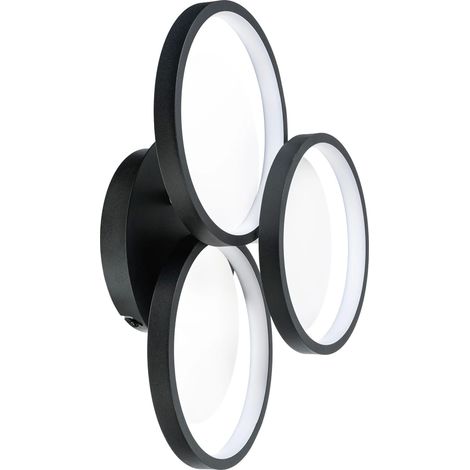 Lámpara De Techo Toolight App1919-C Black Led Black (1/5)