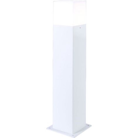 Lampione palo da Giardino con attacco E27 per lampadine a LED Bianco moderno Illuminazione viali sentieri 44 cm (1/3)