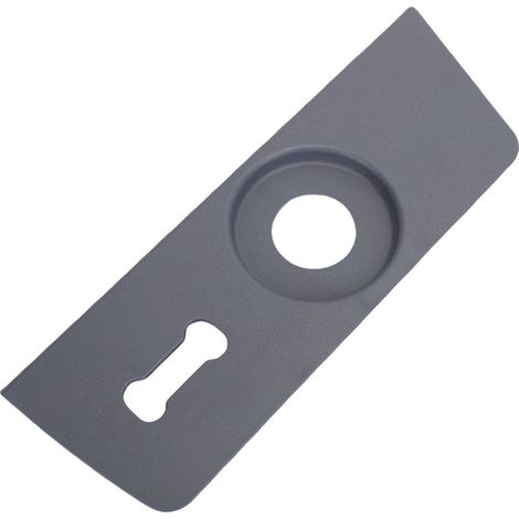 Panneau de boîtier de commutateur de siège côté conducteur BL3Z-14A706-EB, aspect élégant, résistant aux chocs, lunette avant gauche en acier gris (1/5)