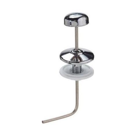 TIRADOR CISTERNA BAJA ABS CROMO CURVO BOTON