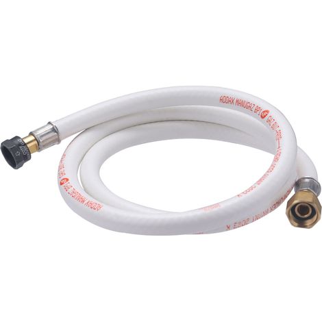 Noyon & Thiebault – Tuyau flexible en caoutchouc 1.50m – Durée de vie 10 ans – Norme NF gaz NF D 36-112 – Raccords mécaniques 20x150 et 1/2' (1/5)