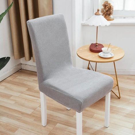 Housse De Chaise - Élastique En Spandex - Pour Salon Bureau Salle À Manger Extérieur - Lot De 4