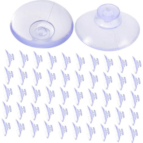 Sewroro Lot de 200 ventouses transparentes haute résistance (1/5)