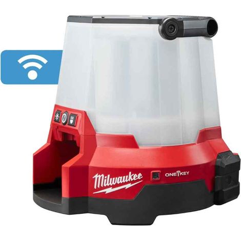 M18 ONESLSP-0 Eclairage de chantier ONE KEY 360° Hybride (filaire et sans fil) 18V, solo Milwaukee 4933459155