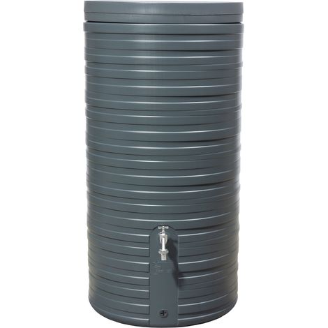 GARANTIA NORDIC depósito de agua de lluvia 300 L graphite grey incl. tapa