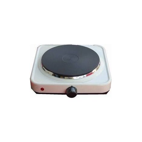 Fornello elettrico grande 1 piastra 1500W bianco