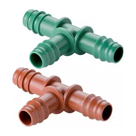 Té simple acétal 20 mm pour micro irrigation