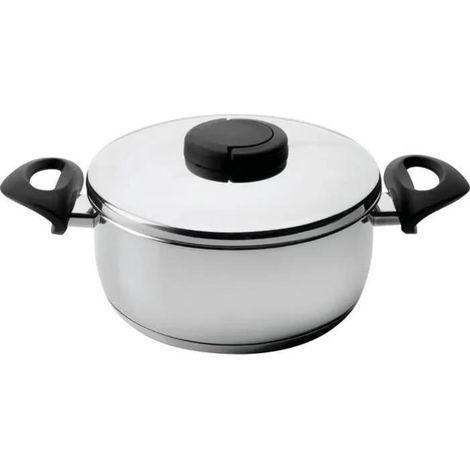Lacor Modell 85024 Kochtopf Edelstahl 24 cm
