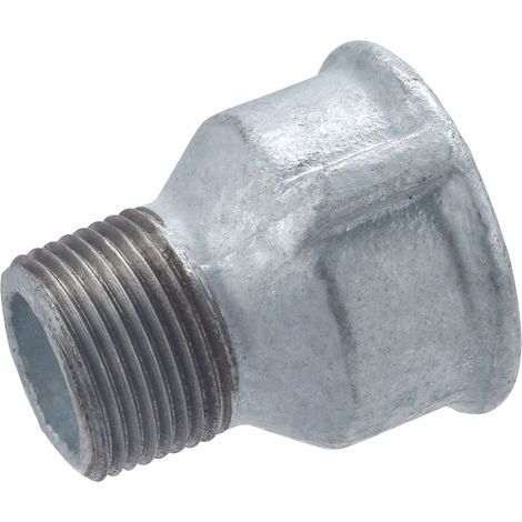 Conector Galva Reducido Hembra (1' 1/4) - Macho (1') QUICK PLOMBERIE