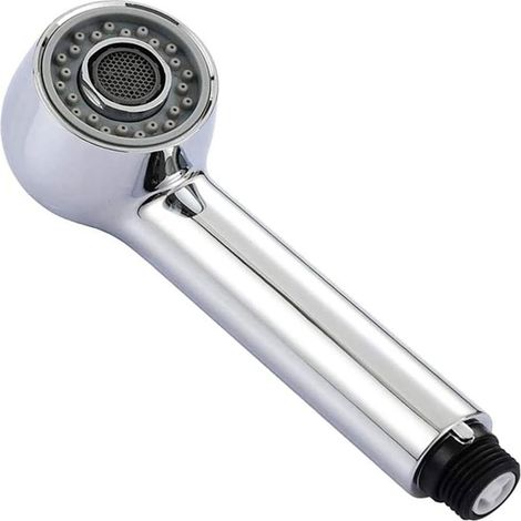 Douchette Cuisine - Tête de Douche 2 Jets Universelle 1/2 Pouces - Pour Mitigeur Cuisine - Chrome - 1 Pièce (1/5)