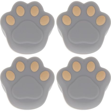 Protecteurs d'Angle pour Meubles - Protège-Angles en Silicone Souple pour Sécurité Enfants - Convient Table Lit Armoire Réfrigérateur Escaliers - Lot de 4 (1/5)