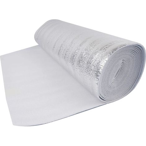 Lámina aislante para radiadores, material PVC, fácil instalación, 50 cm x 5 m (1/2)