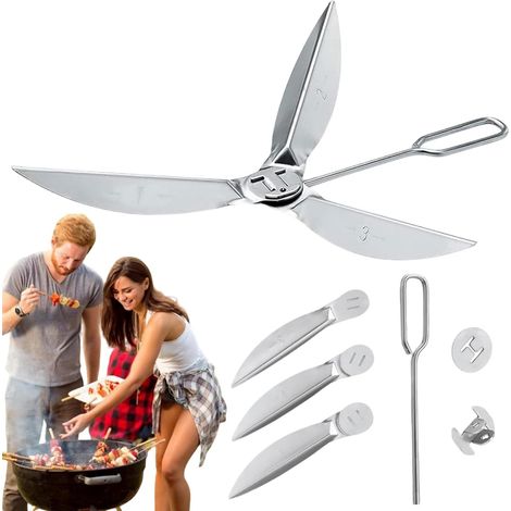 Kit de Nettoyage One-Touch 22-1/2 Pouces pour Weber, pièces de Rechange pour Grille sphérique Weber de 57 cm, résistant à la Chaleur et Design Robuste, Compatible avec Weber 7444, pour (1/5)