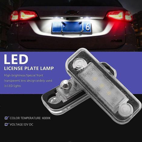 Fehlerfreie LED-Kennzeichenbeleuchtung für W203 5D, W211 R171, W219 Edition 0702