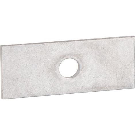 plaque/cale inox30 x 74mm