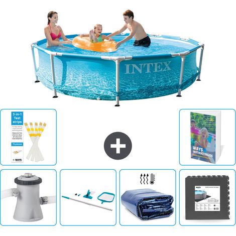 Frame Pool Rund - 305x76 cm - 7-teilig S217
