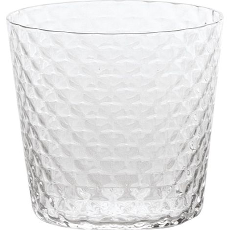 Zafferano Veneziano Mixology: Set Di 4 Gobelets Da 43 Cl In Verre Sonore Supérieur, Soufflé À La Bouche Et Fatto A Mano, Design Trasparente Xl (1/5)