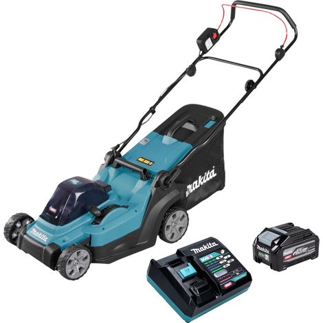 Cortacésped a batería Makita LM 003 GU102, 40 V máx., 38 cm, 40 l + 1 batería de 4,0 Ah + cargador (1/5)