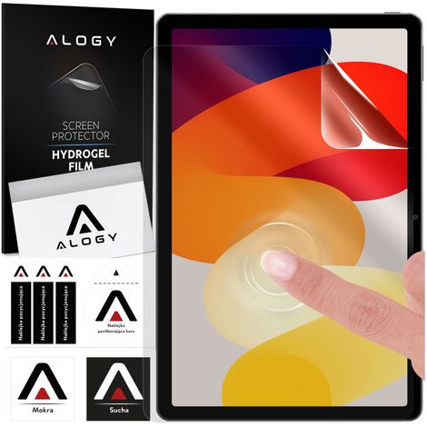 Protector de pantalla de hidrogel Alogy para tableta Xiaomi Redmi Pad SE de 11,0” (2023) (1/4)