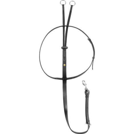 EQUESTRO Martingala a collier in cuoio misura FULL CAVALLO (1/4)