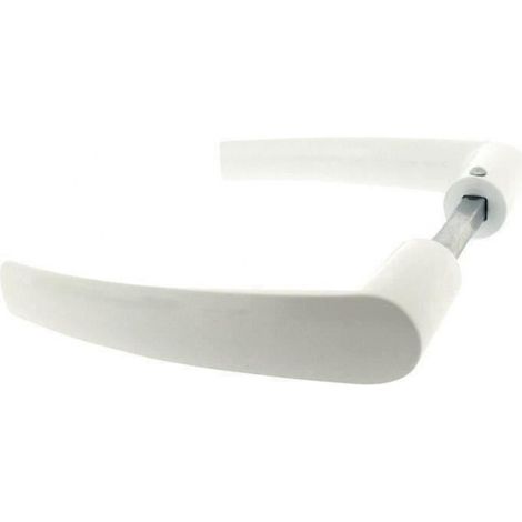 Bequille Double - Aluminium - Carré 7 mm - Pour Support Vertical - 1 Pièce