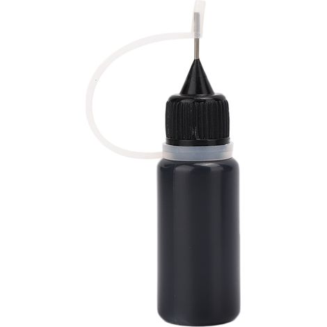 10ml Encre de Tatouage Temporaire Noire, Pigment Imperméable Longue Tenue pour Peinture Corporelle DIY (1/5)