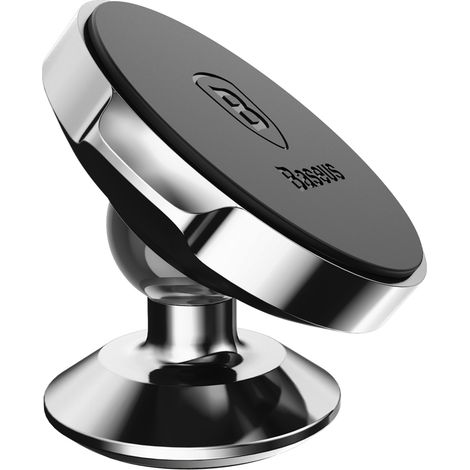 Soporte magnético para teléfono de coche para salpicadero, negro (1/5)