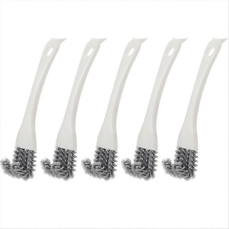 Brosse de nettoyage multifonction pour cuisinière, brosse de nettoyage pour évier, brosse de nettoyage pour grilles de barbecue, petite brosse de nettoyage (1/5)