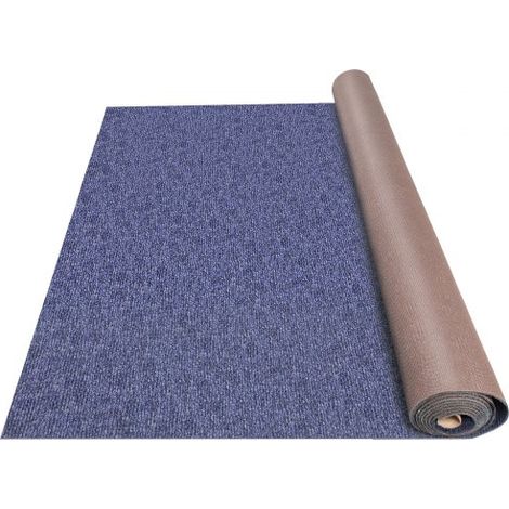 1,8 x 4 m Teppich Terrassen Teppiche Polyesterfaser und TPR Teppiche Rutschfest und Wasserdicht, für Terrassen, Decks, Eingangsbereiche, Wintergärten usw.(1,8 x 4 m Blau) (1/5)