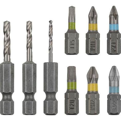 Wolfcraft Flipbit sada pro sešroubování 9-dílná 308300 (1/2)